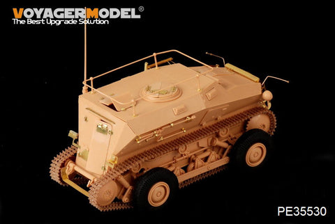 Voyager Model PE35530 1/35 WWII German Sd.Kfz.254 Wheeled/Tracked Armored Vehicle (HobbyBoss 82491)