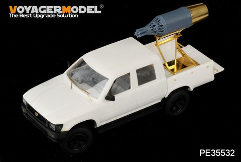 Voyager Model PE35532 1/35 Modern Pickup Truck with Rocket Pod (Meng Model VS-001/002)