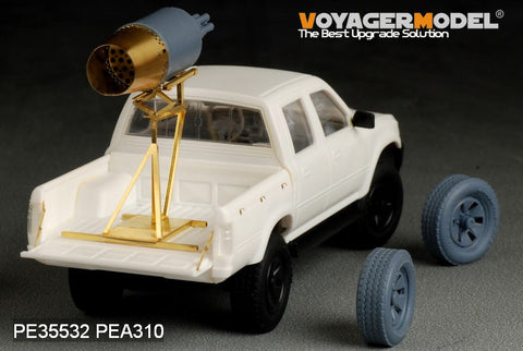 Voyager Model PE35532 1/35 Modern Pickup Truck with Rocket Pod (Meng Model VS-001/002)