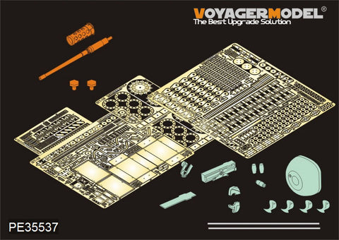 Voyager Model PE35537 1/35 WWII US T-28 Super Heavy Tank - M2 Mantlet (Dragon 6750)