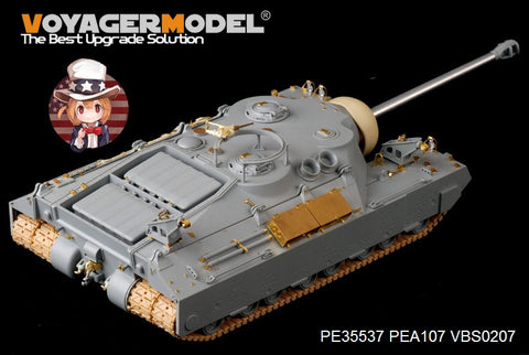 Voyager Model PE35537 1/35 WWII US T-28 Super Heavy Tank - M2 Mantlet (Dragon 6750)