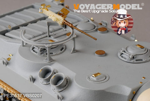 Voyager Model PE35537 1/35 WWII US T-28 Super Heavy Tank - M2 Mantlet (Dragon 6750)