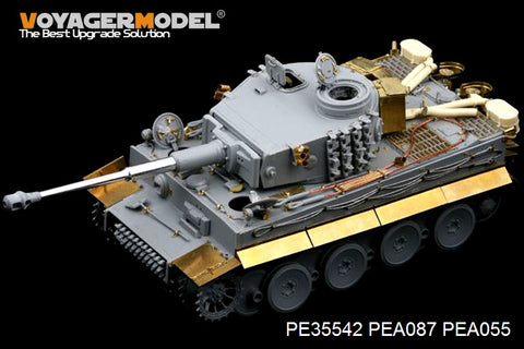 Voyager Model PE35542 1/35 WWII German Tiger I Early Production Photo-Etched Set (for Dragon 6350/9142/6355)