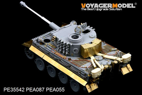 Voyager Model PE35542 1/35 WWII German Tiger I Early Production Photo-Etched Set (for Dragon 6350/9142/6355)