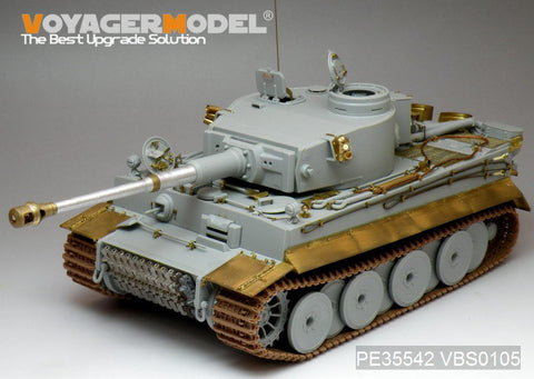 Voyager Model PE35542 1/35 WWII German Tiger I Early Production Photo-Etched Set (for Dragon 6350/9142/6355)