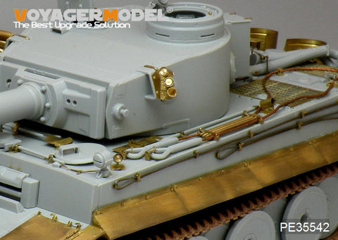 Voyager Model PE35542 1/35 WWII German Tiger I Early Production Photo-Etched Set (for Dragon 6350/9142/6355)