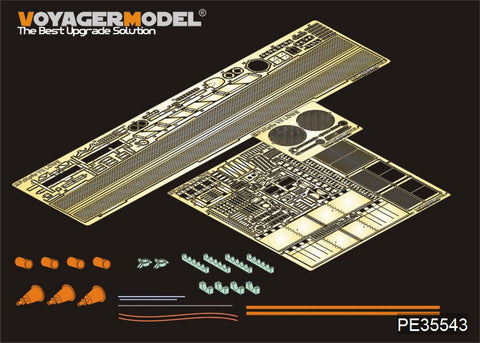 Voyager Model PE35543 1/35 WWII German Panzer VII Super-Heavy Tank "Löwe" Photo-Etched Parts Set (for Amusing Hobby 35A005)