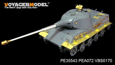 Voyager Model PE35543 1/35 WWII German Panzer VII Super-Heavy Tank "Löwe" Photo-Etched Parts Set (for Amusing Hobby 35A005)
