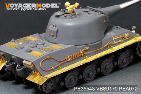 Voyager Model PE35543 1/35 WWII German Panzer VII Super-Heavy Tank "Löwe" Photo-Etched Parts Set (for Amusing Hobby 35A005)