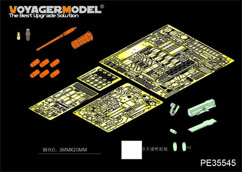 Voyager Model PE35545 1/35 Modern Italian Army Puma 4x4 Light Armored Reconnaissance Vehicle (Trumpeter 05525)