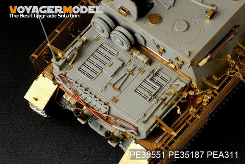 Voyager Model PE35551 1/35 WWII German Panzer IV L/70(A) Zwischenlesung (Dragon 6082 6689 / TRISTAR KIT 35048)