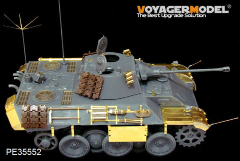 Voyager Model PE35552 1/35 WWII German VK1602 Leopard Smoke Dischargers (Amazing Hobby 35A004)