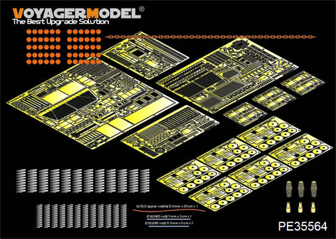Voyager Model PE35564 1/35 Modern Israeli Merkava Mk.3D Baz Photo-Etched Set (for Meng TS-005)