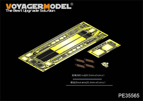 Voyager Model PE35565 1/35 WWII German Möbelwagen Anti-Aircraft Tank Fender Set (for Tamiya 35237)