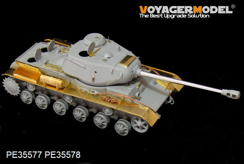 Voyager Model PE35577 1/35 WWII Soviet KV-85/KV-122 Heavy Tank Basic Set (2-in-1) (Trumpeter 01570/01569)