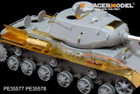 Voyager Model PE35577 1/35 WWII Soviet KV-85/KV-122 Heavy Tank Basic Set (2-in-1) (Trumpeter 01570/01569)