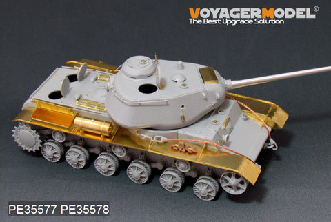 Voyager Model PE35577 1/35 WWII Soviet KV-85/KV-122 Heavy Tank Basic Set (2-in-1) (Trumpeter 01570/01569)