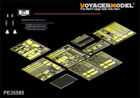 Voyager Model PE35585 1/35 Modern US M1078 LMTV Truck Basic Photo-Etched Set (for Trumpeter 01004)