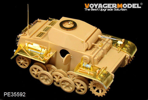 Voyager Model PE35592 1/35 WWII German Panzer II Ausf. J (Gun Barrel Included) (HobbyBoss 83803)