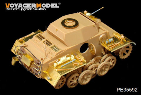 Voyager Model PE35592 1/35 WWII German Panzer II Ausf. J (Gun Barrel Included) (HobbyBoss 83803)