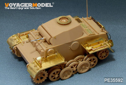 Voyager Model PE35592 1/35 WWII German Panzer II Ausf. J (Gun Barrel Included) (HobbyBoss 83803)