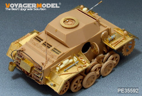 Voyager Model PE35592 1/35 WWII German Panzer II Ausf. J (Gun Barrel Included) (HobbyBoss 83803)