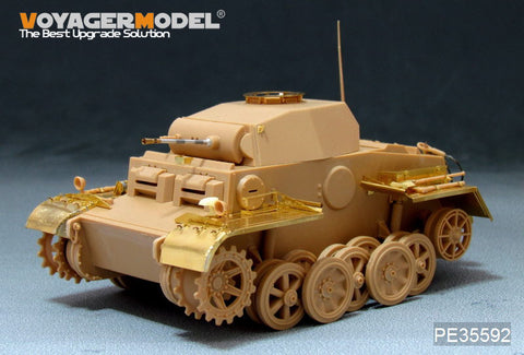 Voyager Model PE35592 1/35 WWII German Panzer II Ausf. J (Gun Barrel Included) (HobbyBoss 83803)