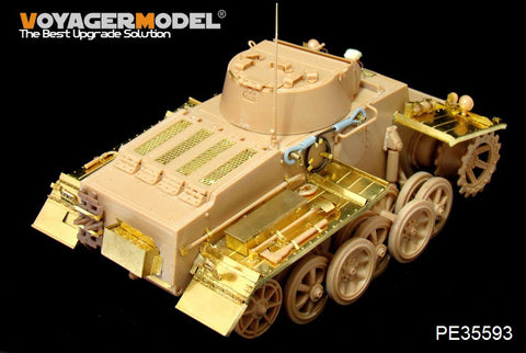 Voyager Model PE35593 1/35 WWII German Panzer I Ausf. F (Late Production) Photo-Etched Set (for HobbyBoss 83805)