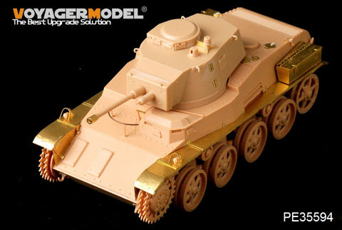 Voyager Model PE35594 1/35 WWII Hungarian Toldi III (B43) Light Tank Photo-Etched Set (for HobbyBoss 82479)