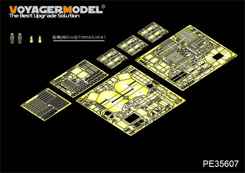 Voyager Model PE35607 1/35 Modern Israeli D9R Armored Bulldozer Basic Photo-Etched Set (for Meng SS-002)