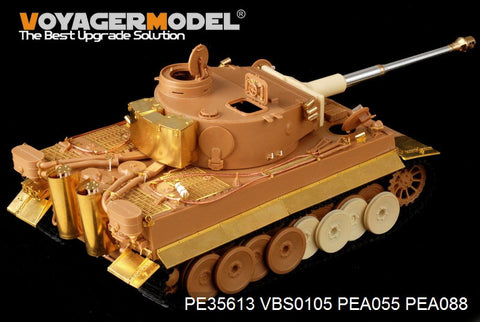 Voyager Model PE35613 1/35 WWII German Tiger I Early Production Photo-Etched Set (for Zvezda 3546)
