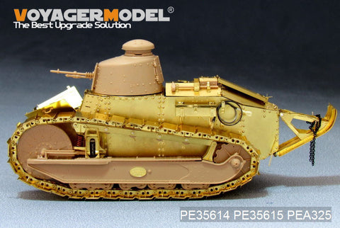 Voyager Model PE35614 1/35 WWI French Renault FT-17 (Cast Turret Type) Basic Photo-Etched Set (for Meng Model TS-008)