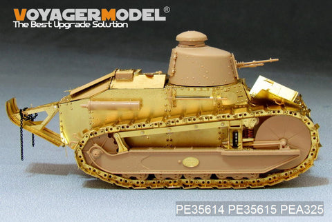 Voyager Model PE35614 1/35 WWI French Renault FT-17 (Cast Turret Type) Basic Photo-Etched Set (for Meng Model TS-008)