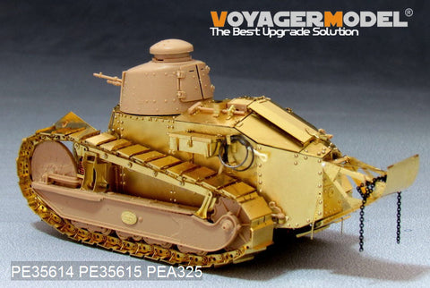 Voyager Model PE35614 1/35 WWI French Renault FT-17 (Cast Turret Type) Basic Photo-Etched Set (for Meng Model TS-008)