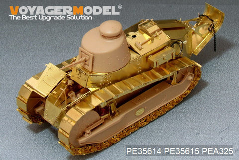 Voyager Model PE35614 1/35 WWI French Renault FT-17 (Cast Turret Type) Basic Photo-Etched Set (for Meng Model TS-008)