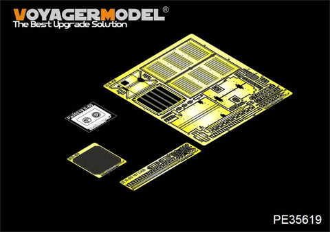 Voyager Model PE35619 1/35 WWII Soviet ChTZ S-65 Tractor (with Cab) Photo-Etched Set (for Trumpeter 05539)
