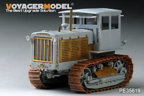 Voyager Model PE35619 1/35 WWII Soviet ChTZ S-65 Tractor (with Cab) Photo-Etched Set (for Trumpeter 05539)