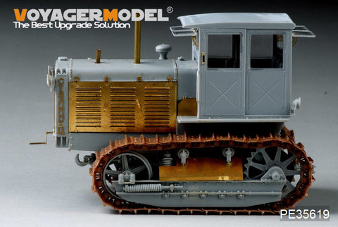 Voyager Model PE35619 1/35 WWII Soviet ChTZ S-65 Tractor (with Cab) Photo-Etched Set (for Trumpeter 05539)