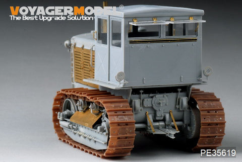 Voyager Model PE35619 1/35 WWII Soviet ChTZ S-65 Tractor (with Cab) Photo-Etched Set (for Trumpeter 05539)