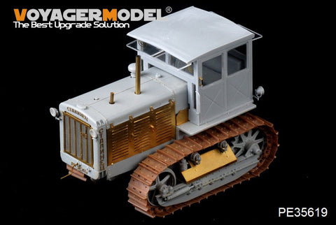 Voyager Model PE35619 1/35 WWII Soviet ChTZ S-65 Tractor (with Cab) Photo-Etched Set (for Trumpeter 05539)