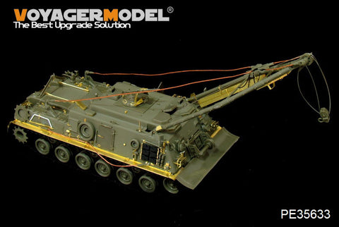 Voyager Model PE35633 1/35 Modern German M88A1G Armored Recovery Vehicle Photo-Etched Set (for AFV Club AF35S33)