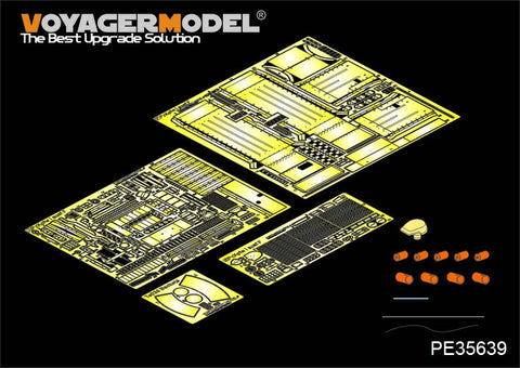 Voyager Model PE35639 1/35 WWII German Panzer I Ausf. F (Late Production) Photo-Etched Set (for Bronco CB350143)