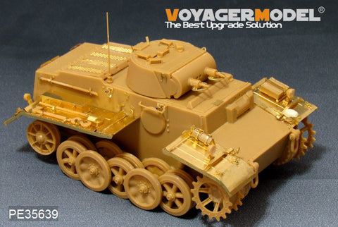 Voyager Model PE35639 1/35 WWII German Panzer I Ausf. F (Late Production) Photo-Etched Set (for Bronco CB350143)