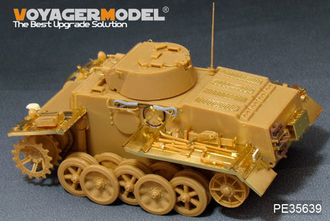 Voyager Model PE35639 1/35 WWII German Panzer I Ausf. F (Late Production) Photo-Etched Set (for Bronco CB350143)