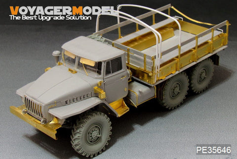 Voyager Model PE35646 1/35 Modern Russian Ural-4320 Truck Photo-Etched Set (for Trumpeter 01012)