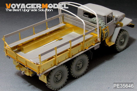Voyager Model PE35646 1/35 Modern Russian Ural-4320 Truck Photo-Etched Set (for Trumpeter 01012)