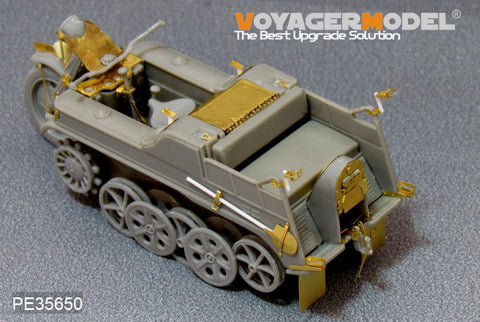Voyager Model PE35650 1/35 WWII German Sd.Kfz.2 Kettenkrad Photo-Etched Set (for Dragon 6114)