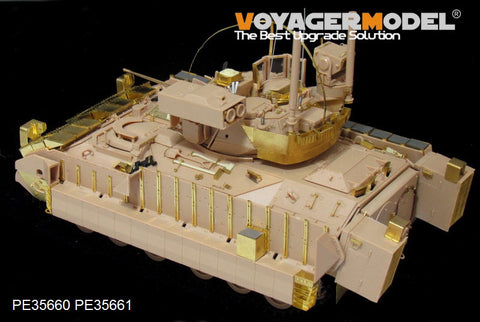 Voyager Model PE35660 1/35 Modern US M2A3 Bradley BUSK III with Add-on Armor: Basic Photo-Etched Set (for Meng Model SS-004)