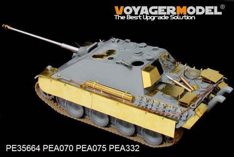 Voyager Model PE35664 1/35 WWII German Jagdpanther G2 Late Version Photo-Etched Set (for Dragon 6609)