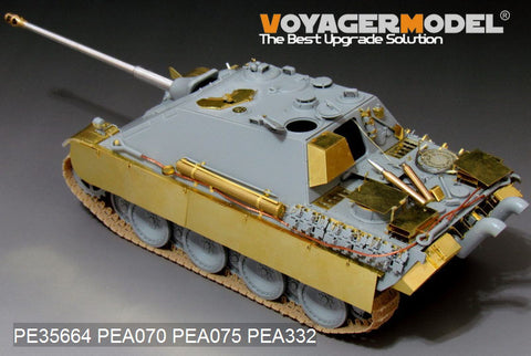 Voyager Model PE35664 1/35 WWII German Jagdpanther G2 Late Version Photo-Etched Set (for Dragon 6609)